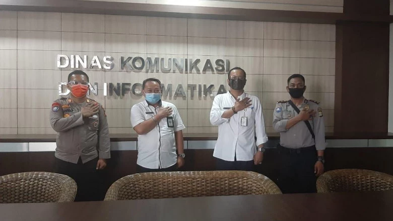 Diskominfo-Polresta Metro Depok Jalin Kerjasama Ciptakan Kondusivitas Kamtibmas