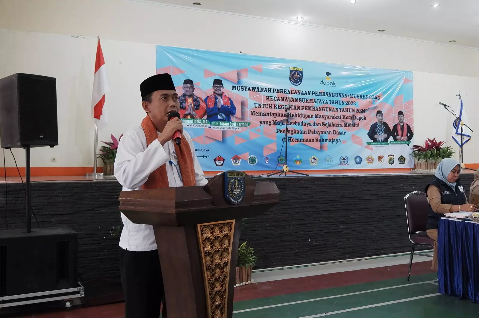 Camat Sukmajaya Pastikan Pembangunan Fisik dan Non Fisik Sesuai Usulan di Musrenbang