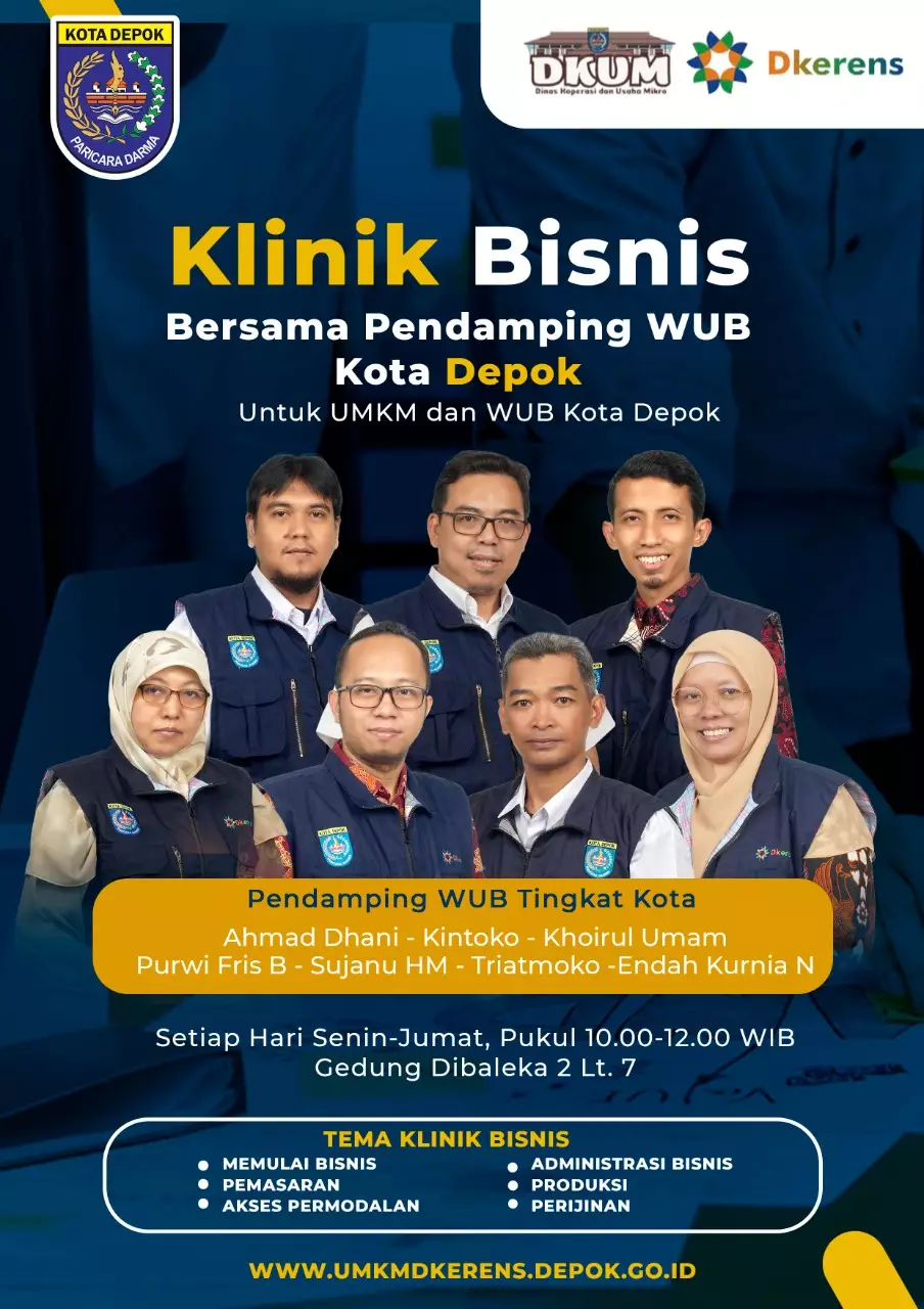 Klinik Bisnis Kini Hadir di Kantor DKUM Depok