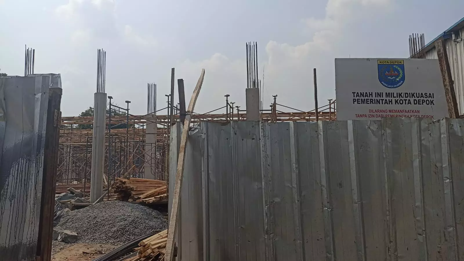 Lebih Representatif, Pembangunan Gedung Baru Kelurahan Pangkalan Jati Ditargetkan Selesai Akhir 2024