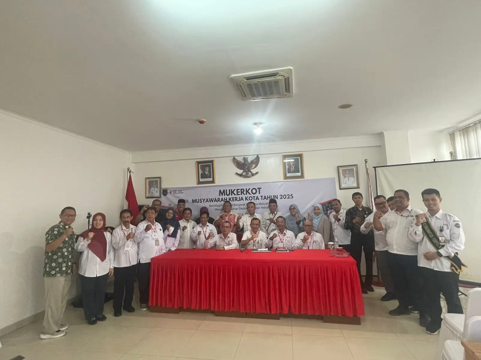 PMI Depok Gelar Mukerkot 2025, Perkuat Evaluasi dan Proker 2026