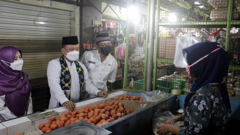 Sekda Depok Lakukan Sidak ke Pasar Cisalak