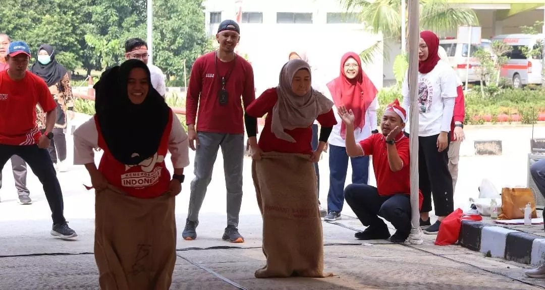 Pererat Rasa Persatuan, RSUD KiSA Adakan Berbagai Lomba 17 Agustusan