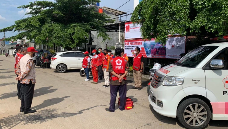 Relawan PMI Depok Siaga 24 Jam selama Libur Idulfitri