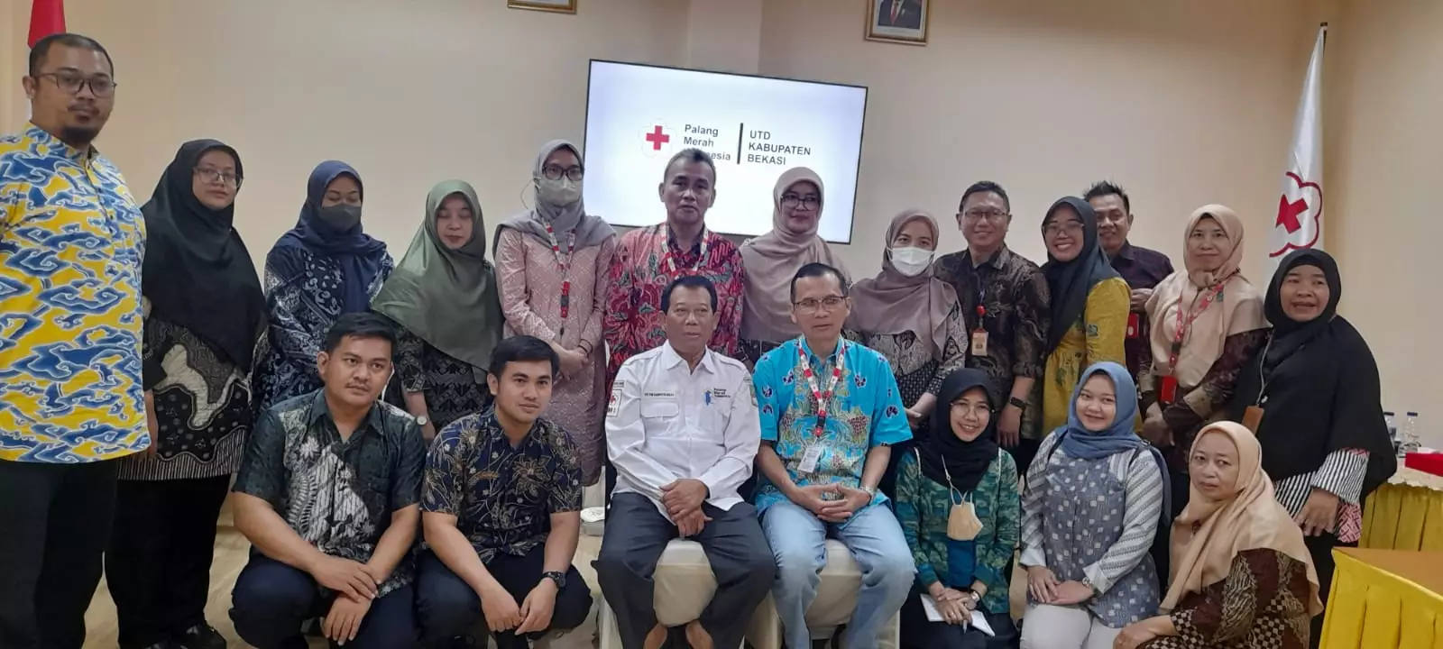 PMI Kota Depok Belajar CPOB di Kabupaten Bekasi