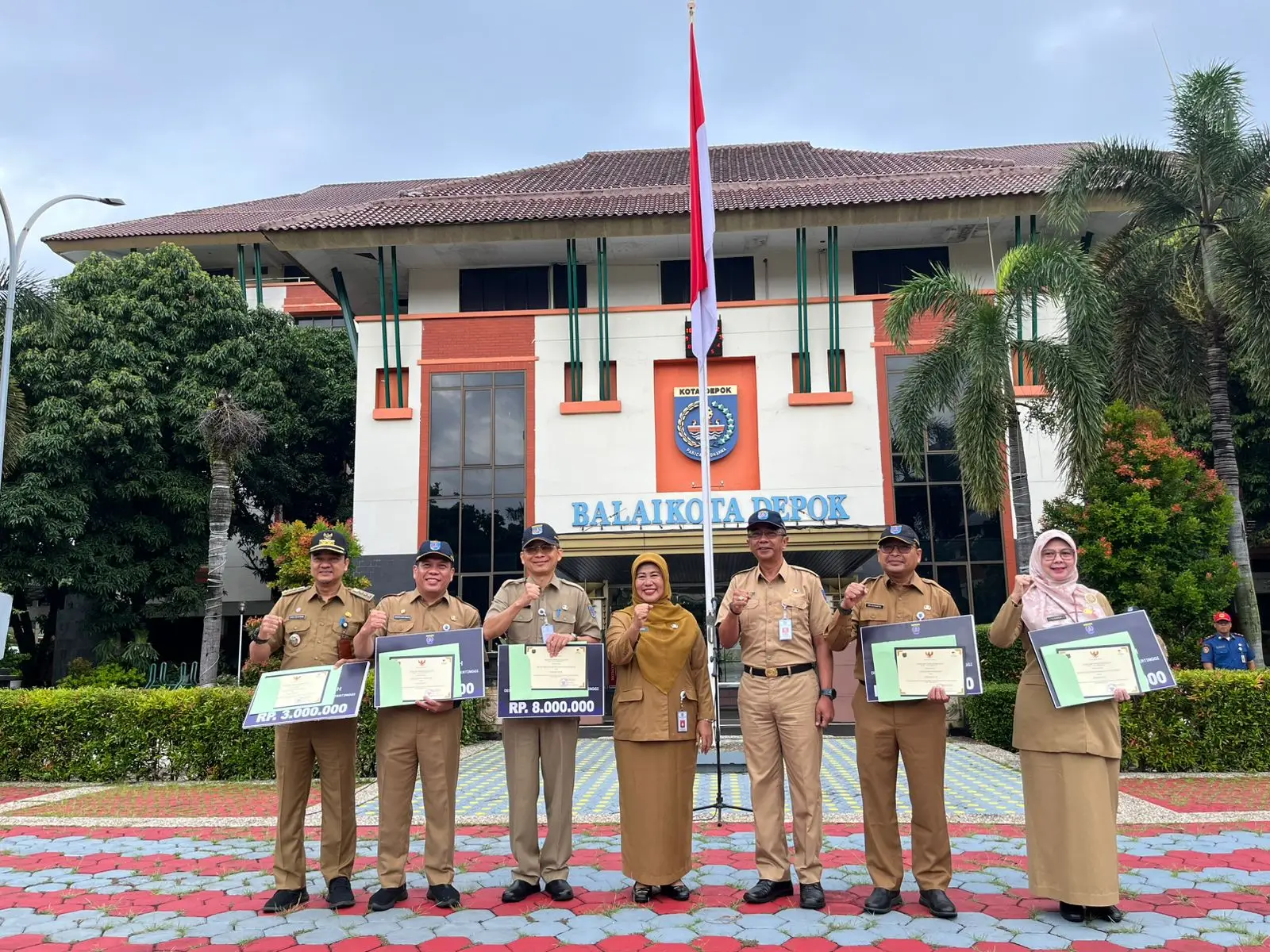 Catatkan Serapan Anggaran Tertinggi di Pemkot Depok, Lima Perangkat Daerah Raih Penghargaan