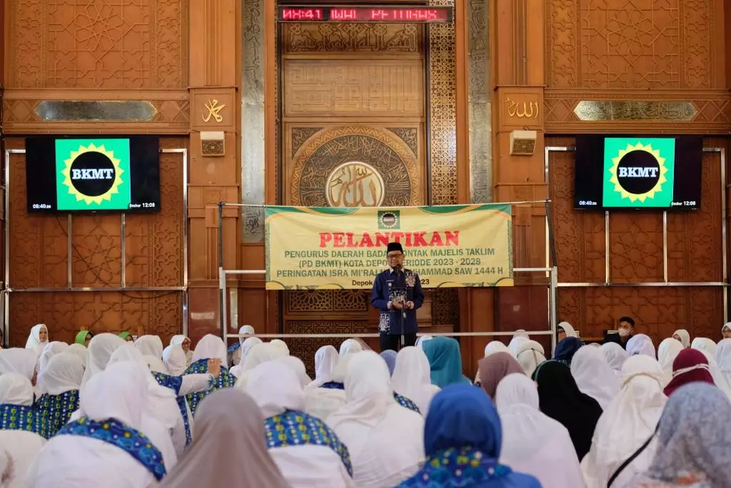 Pengurus BKMT Depok Periode 2023-2028 Dikukuhkan, Bang Imam: Ini Sangat Penting Keberadaannya