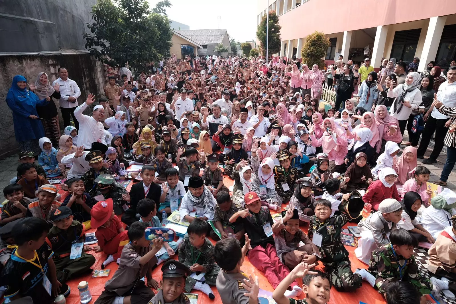 Bang Imam Hadiri Gebyar HAN di SDN Tanah Baru 3, Momen Dukung Perkembangan Anak