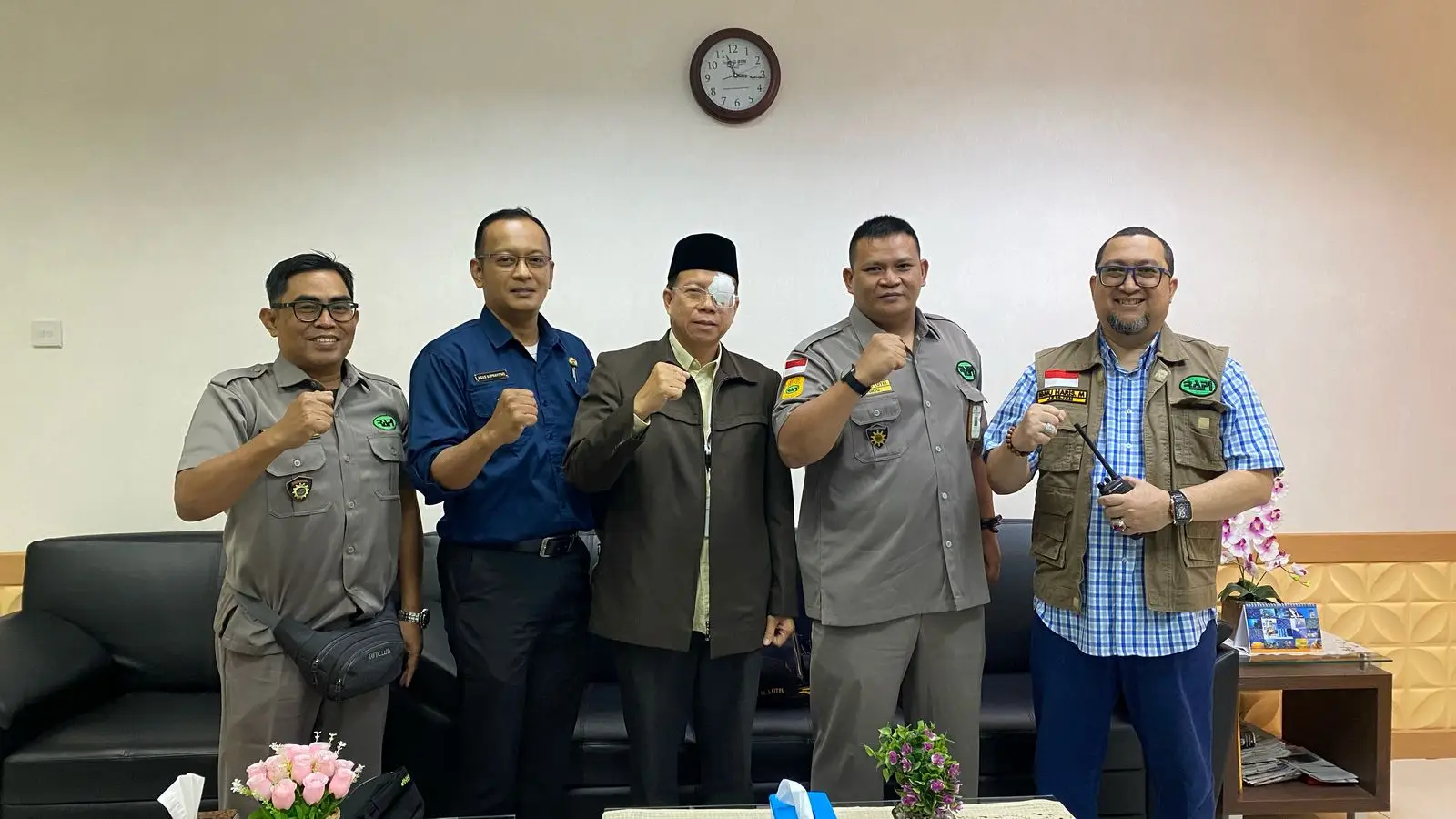 Audiensi ke Diskominfo, RAPI Kota Depok Siap Dukung Program Pemerintahan