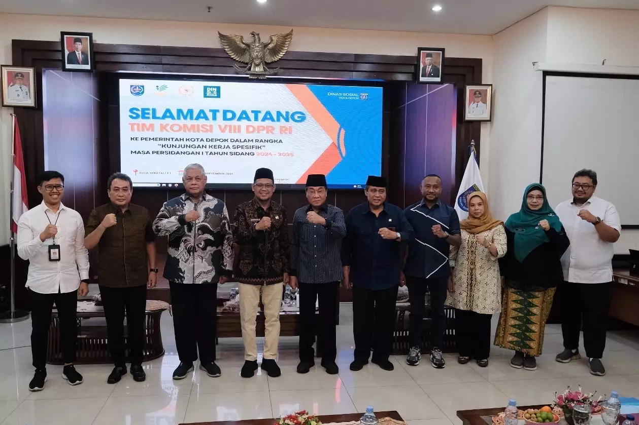 Wakil Wali Kota Depok Terima Kunker Komisi VIII DPR RI