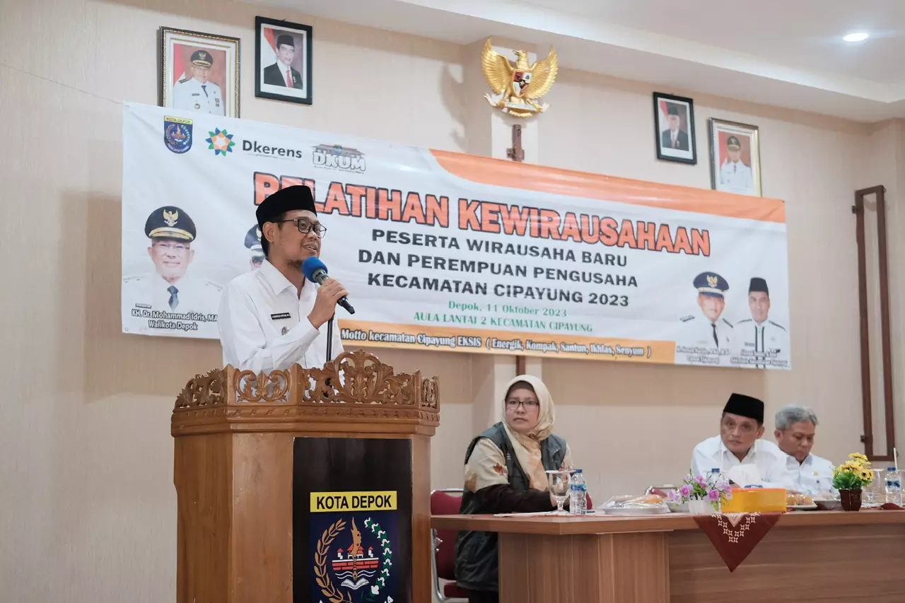Wakil Wali Kota Hadiri Pelatihan Digital Marketing WUB Cipayung