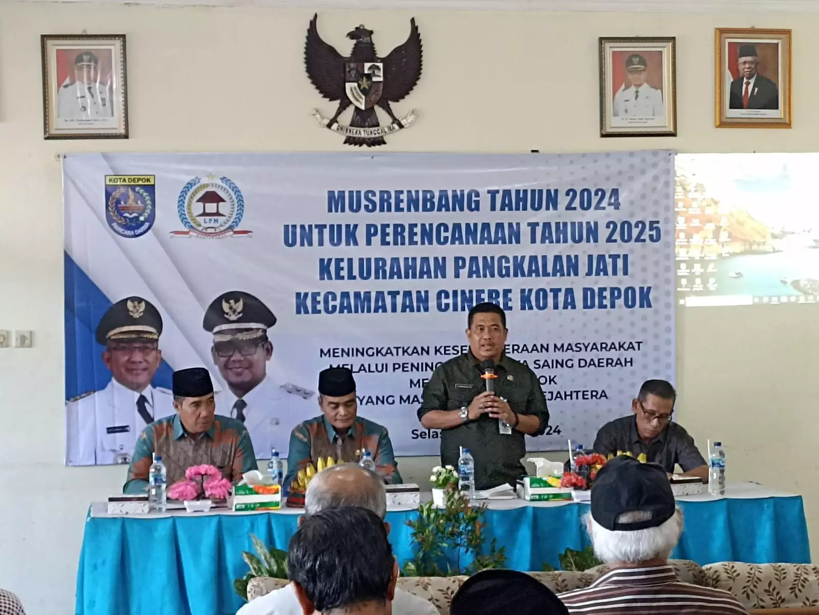 Camat Cinere Sebut Peran Masyarakat Diperlukan dalam Menjalankan Program Pembangunan