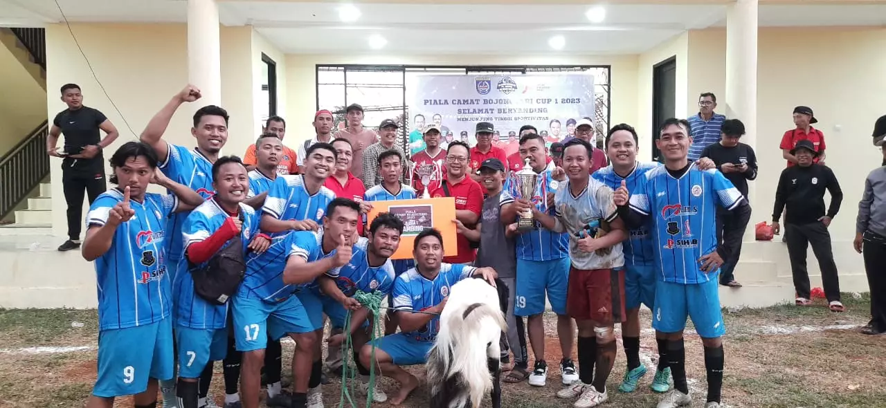 Sukses Digelar, Kelurahan Pontir Juarai Piala Camat Bojongsari Cup I