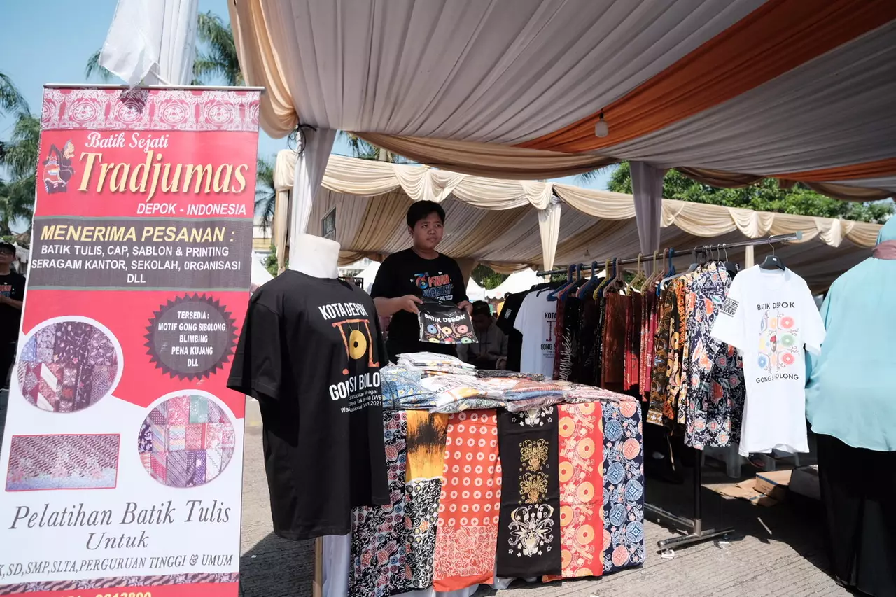 Puluhan Stan UMKM Ramaikan Pekan Koperasi Kota Depok 2023
