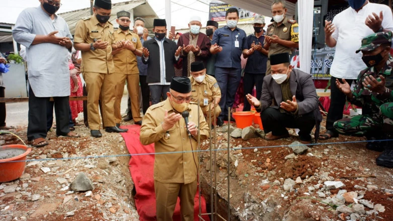 Bangun Musala secara Swadaya, Wali Kota Puji Keguyuban Warga RW 01 Ratujaya