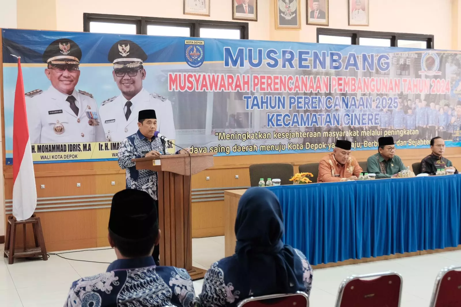 Tahun 2025 Pembangunan Sekolah hingga Fasilitas Olahraga Jadi Fokus Kecamatan Cinere