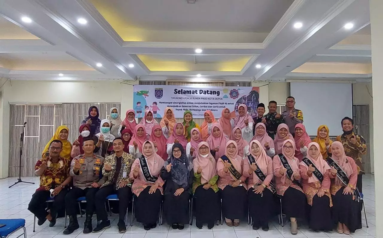 Monev Pendampingan Rampung, Pokja Bunda PAUD Kecamatan Cimanggis Lanjut Sosialisasi Pengentasan Stunting