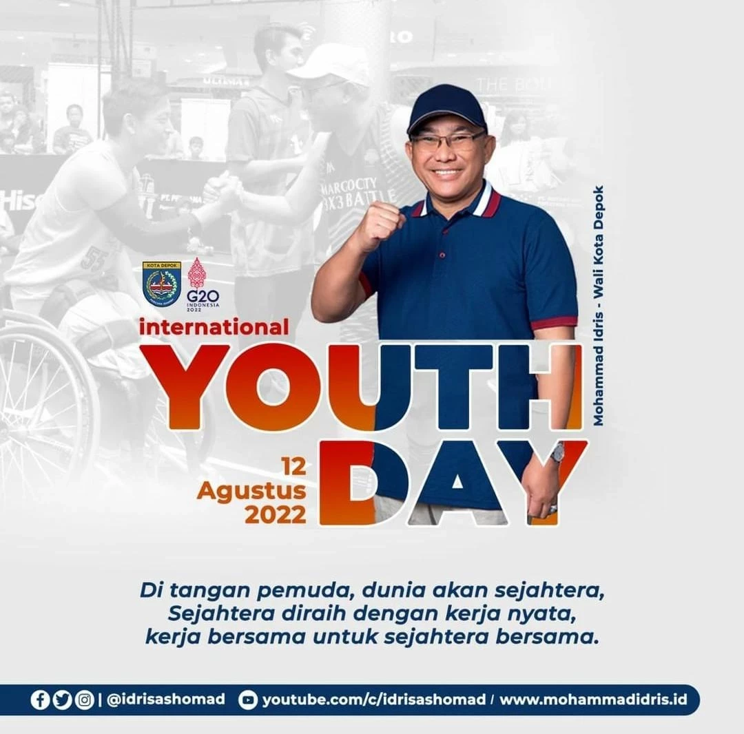 Wali Kota Depok Bangga, Pemuda Depok Ikuti International Youth Day di Korsel