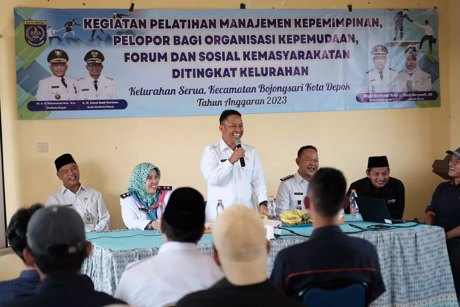 Sekda Depok Ajak Organisasi Kepemudaan hingga Sosial Kemasyarakatan Serua Berdiskusi Tentang kepemimpinan