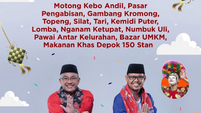 Dimulai Besok, Lebaran Depok 2022 Bakal Dimeriahkan dengan Berbagai Acara