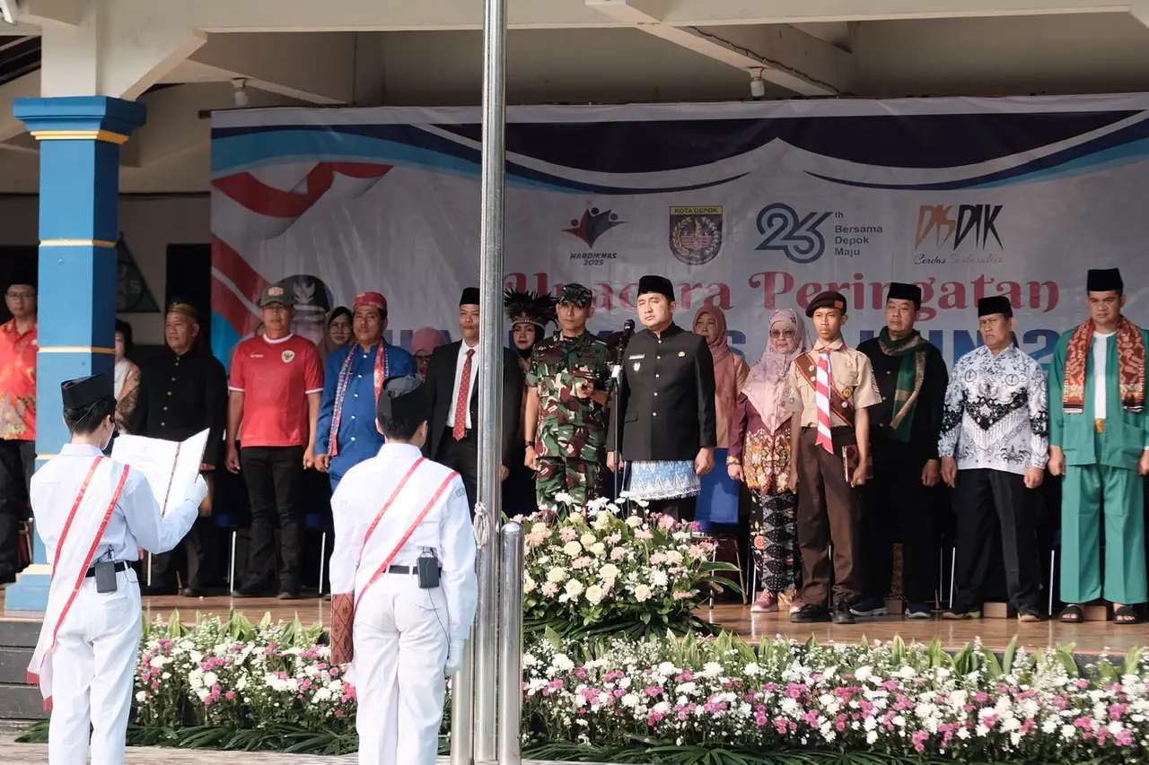 Pemkot Depok Gelar Upacara Peringatan Hardiknas 2025