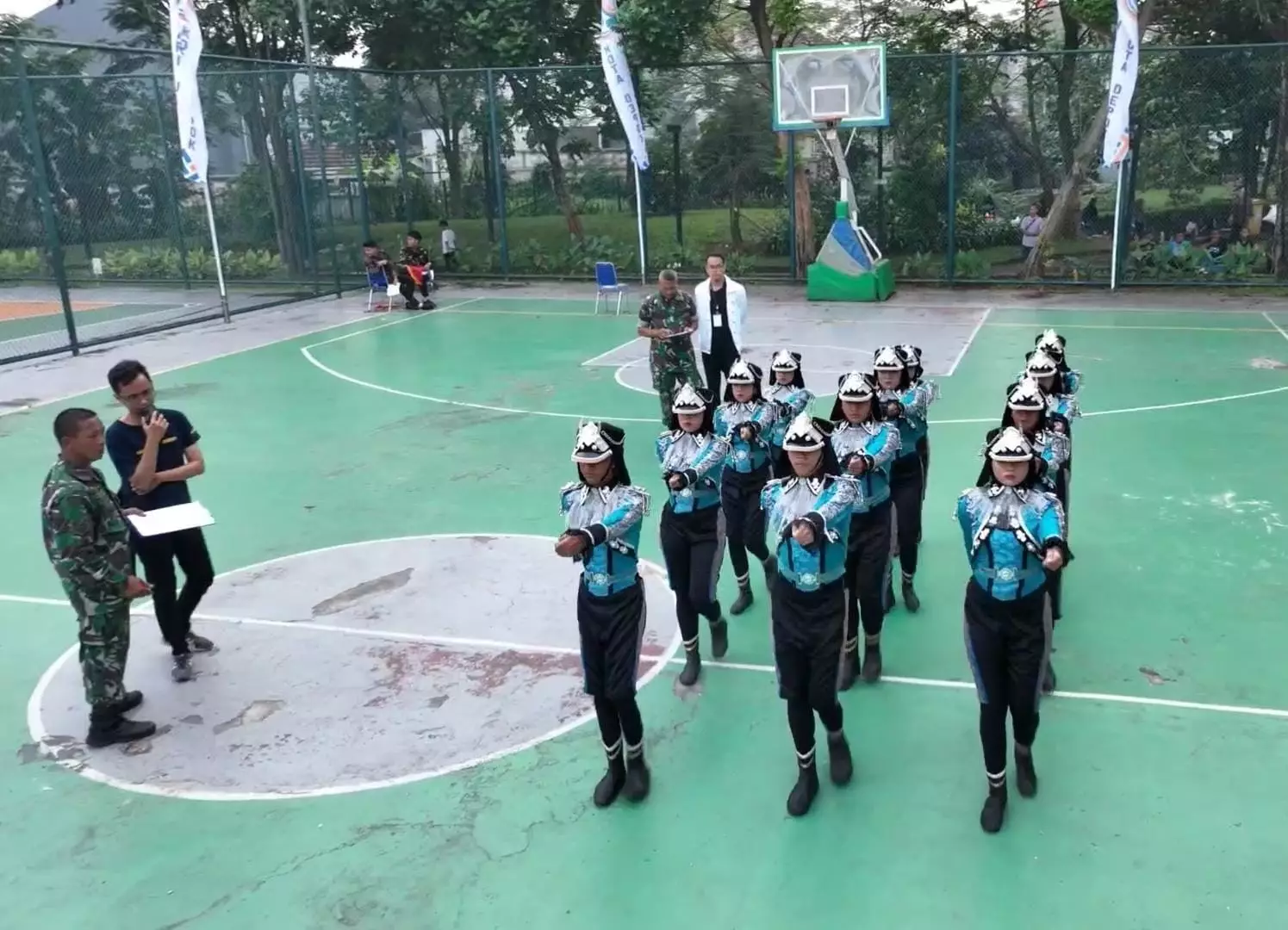 Selamat! Ini Sekolah Pemenang Lomba Baris-Berbaris Hari Jadi ke-25 Kota Depok