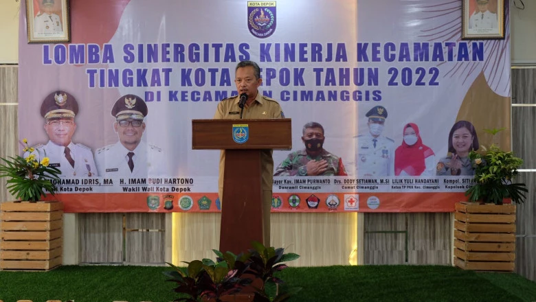 Pesan Sri Utomo untuk Camat se-Depok dalam Mengoptimalkan Pemerintahan