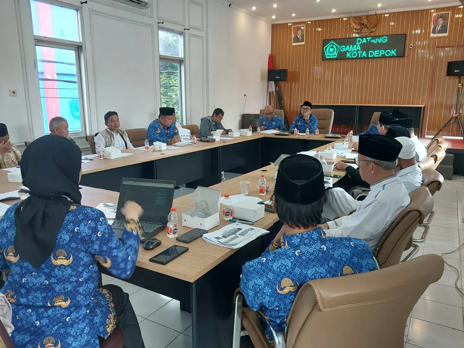 Matangkan Persiapan, Kemenag Depok Gelar Rakor dan Sosialisasi Pelunasan Biaya Haji 1446 H