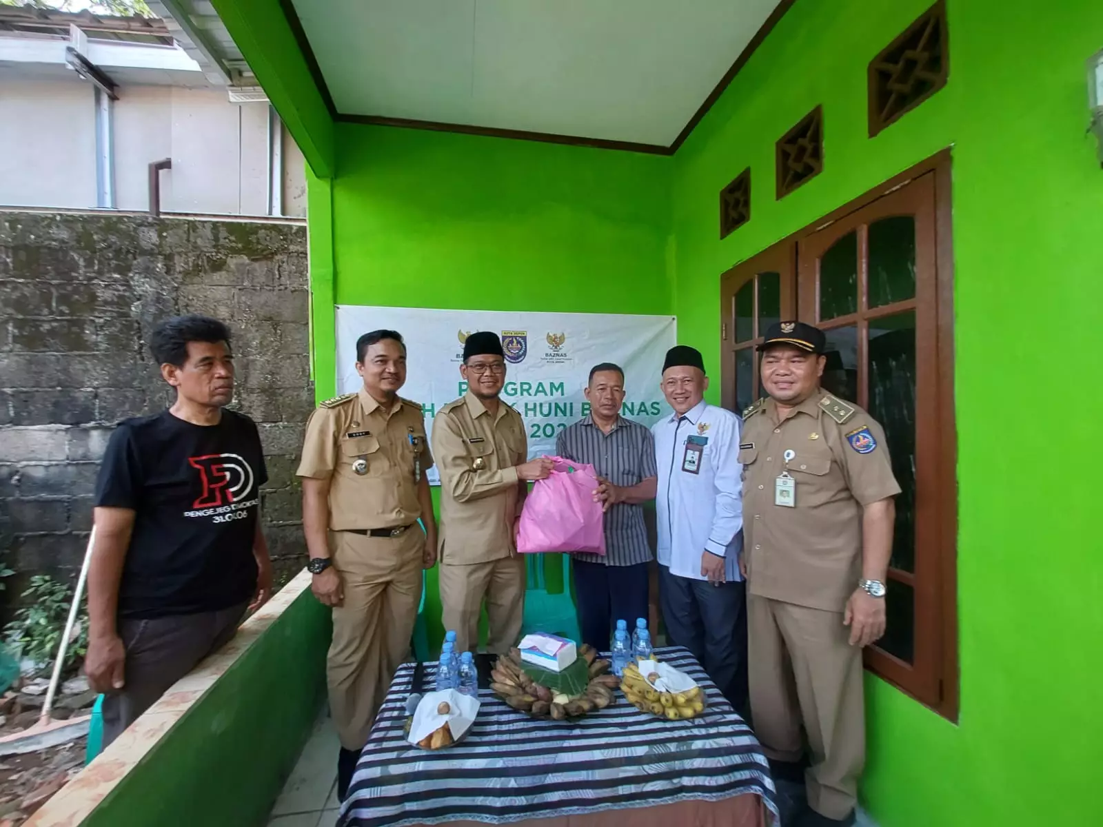 Bang Imam Tinjau Hasil Program RTLH dari Baznas