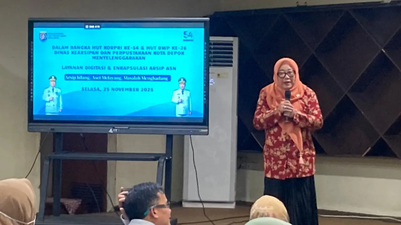 DWP Depok Ikut Dorong Modernisasi Pengelolaan Arsip