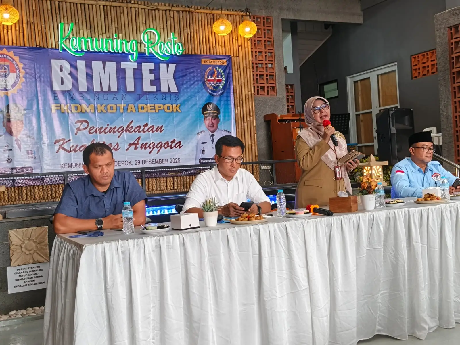Pemkot Depok Perkuat FKDM sebagai Garda Terdepan Deteksi Dini Gangguan Kantibmas