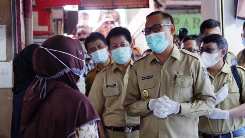 Wakil Wali Kota Kunjungi Pasar Agung Depok
