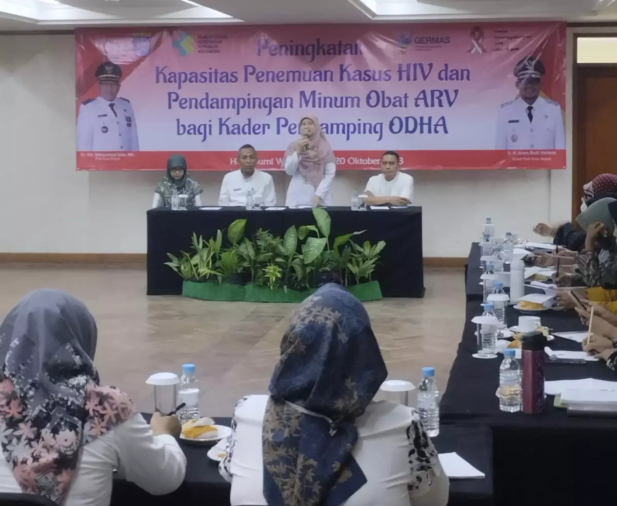Kader Pendamping ODHA Ikuti Peningkatan Kapasitas Penemuan Kasus HIV dan Pendampingan Minum Obat ARV