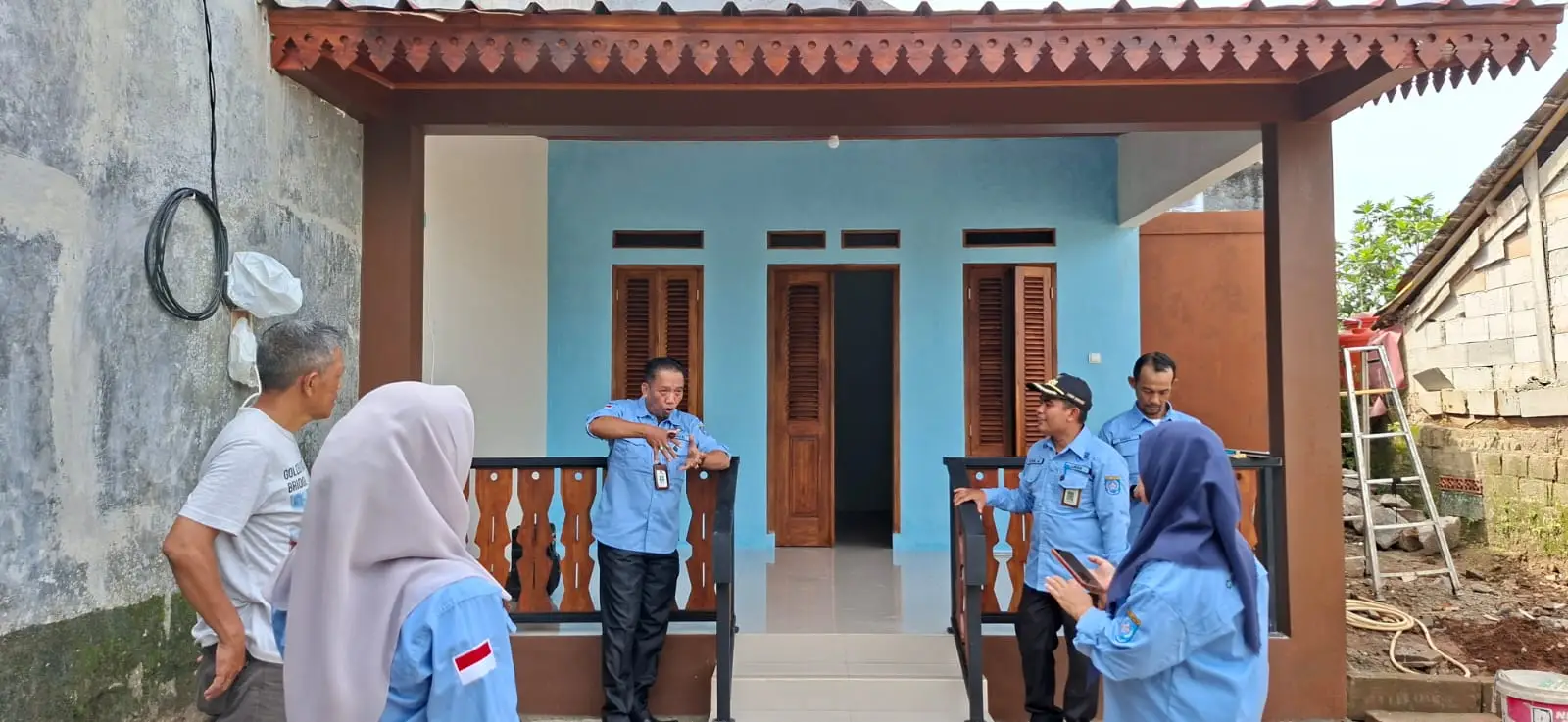 Pembangunan Posyandu Kamboja A di Kelurahan Cipayung Rampung, Terintegrasi Pos Ronda dan TPA