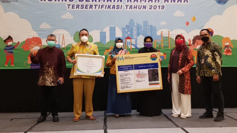 Taman Lembah Gurame Terverifikasi sebagai Ruang Bermain Ramah Anak