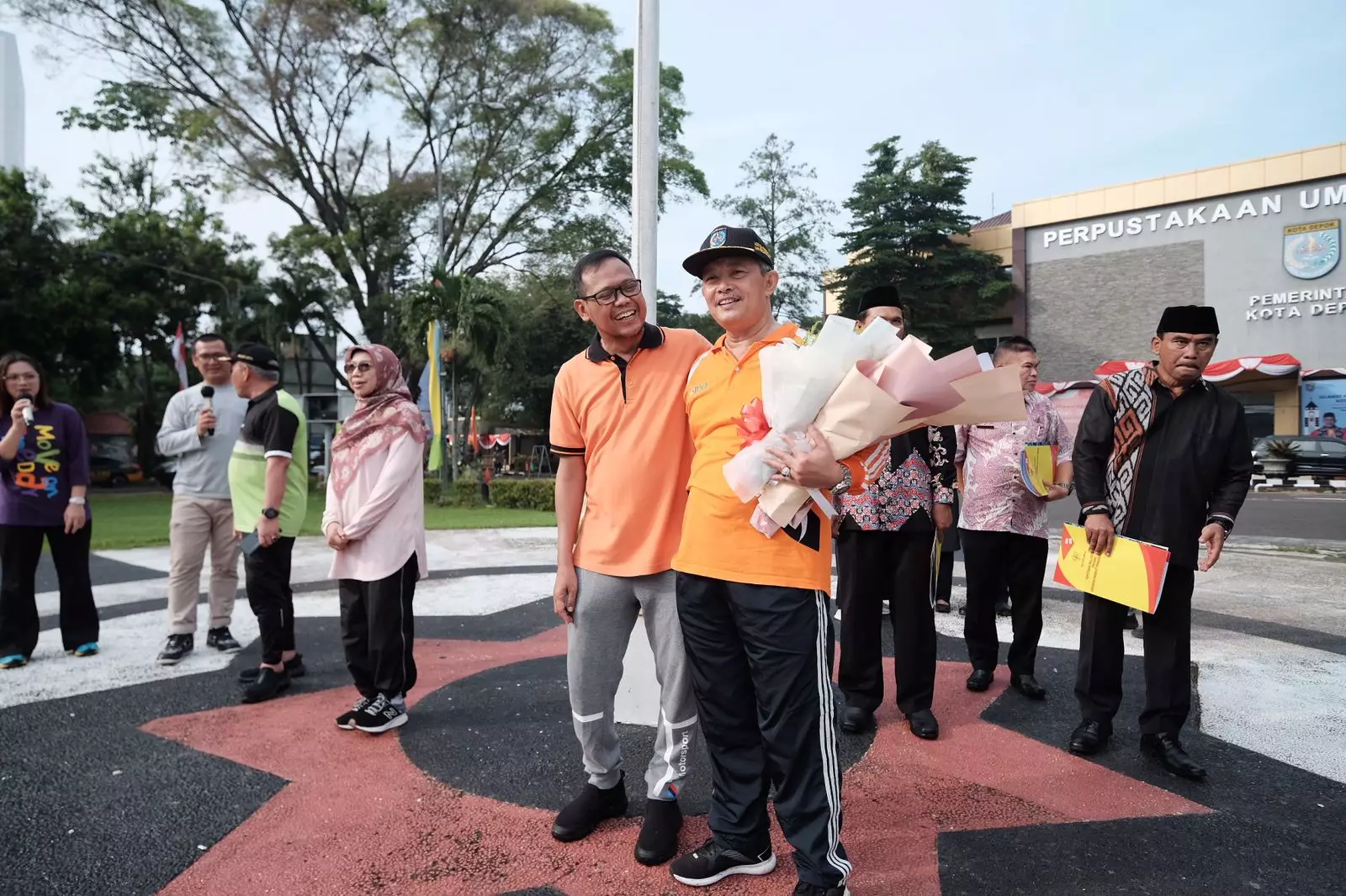 Masuki Masa Pensiun, Aspemkesra Depok Pamit