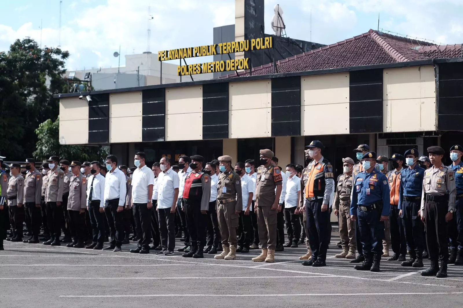 120 Personel Satpol PP Depok Disiagakan di Tujuh Posko Pengamanan Mudik Lebaran