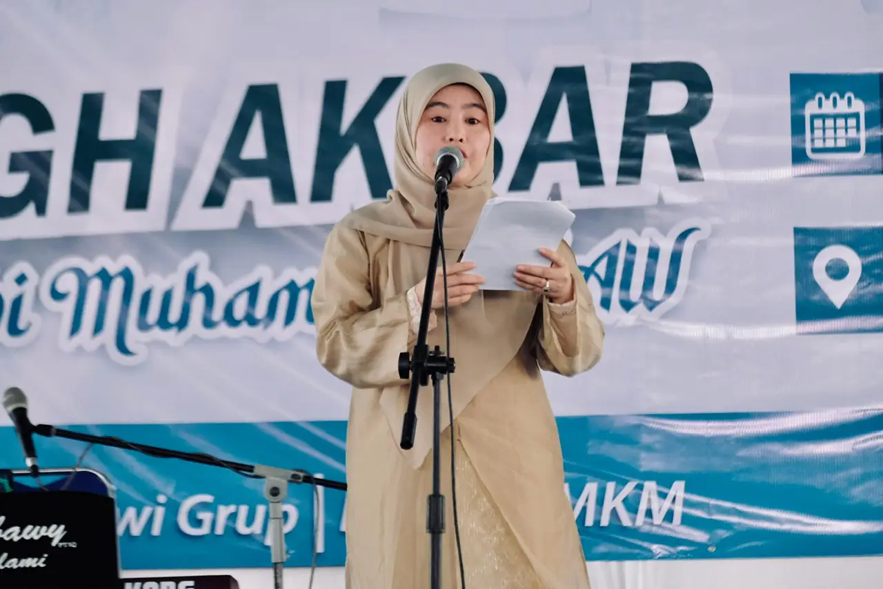 Tabligh Akbar Maulid Nabi Muhammad Sukses Digelar, Cing Ikah: Alhamdulillah, Saya Sangat Bersyukur