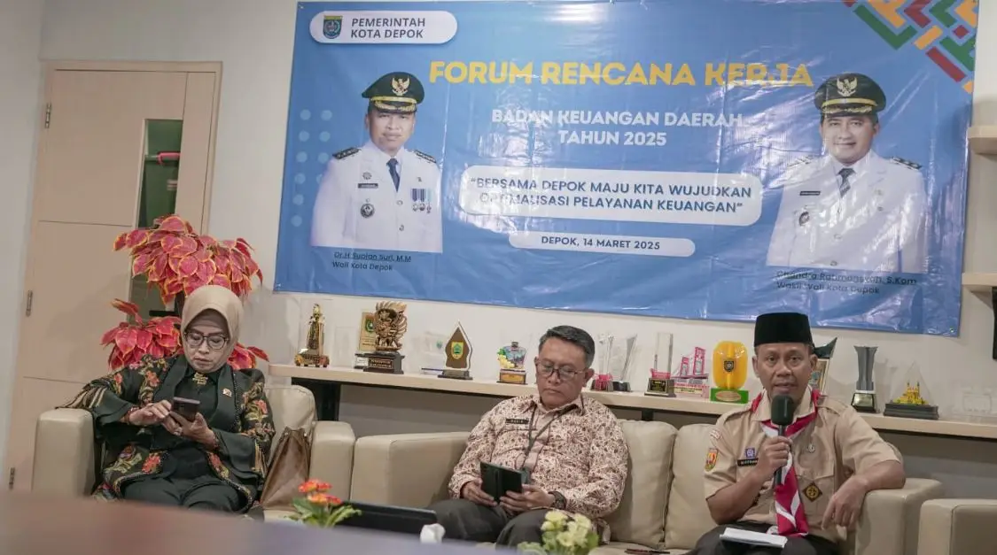 Buka Renja BKD, Asisten Ekbang Depok Tekankan Lima Poin Pembangunan