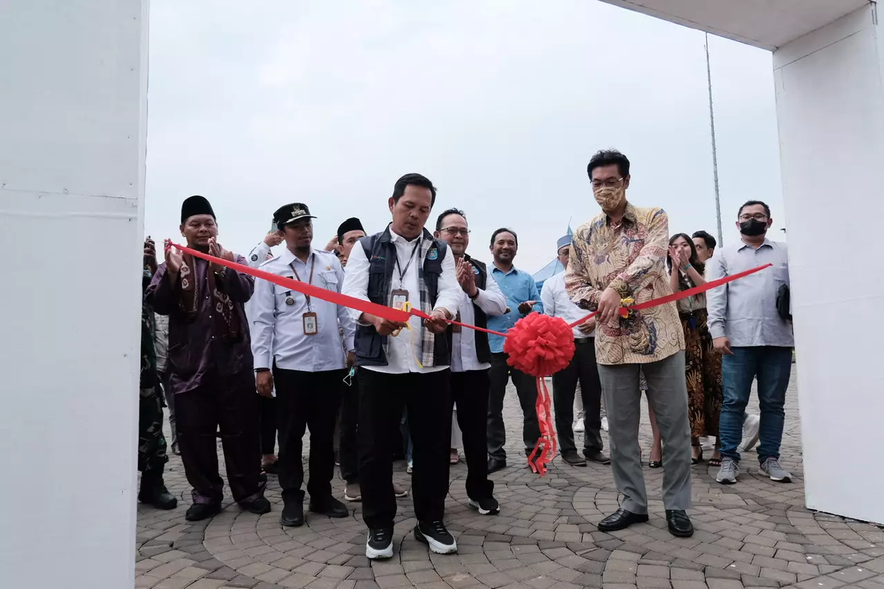 Kepala DKUM Depok Buka Bazaar Ramadhan Heartful-Town di Kelurahan Duser