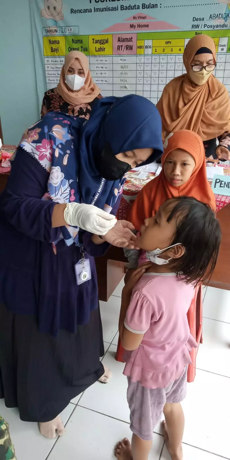 Puskesmas Abadijaya Bagikan Vitamin A untuk 3.948 Balita