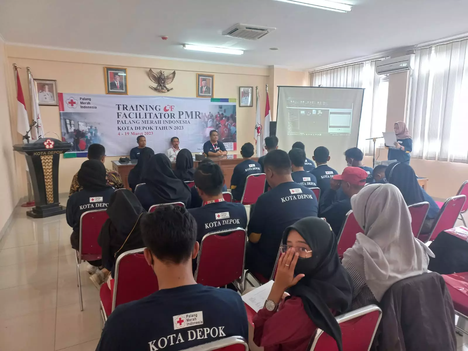 Tingkatkan Kapasitas Relawan, PMI Depok Gelar Pelatihan Fasilitator PMR