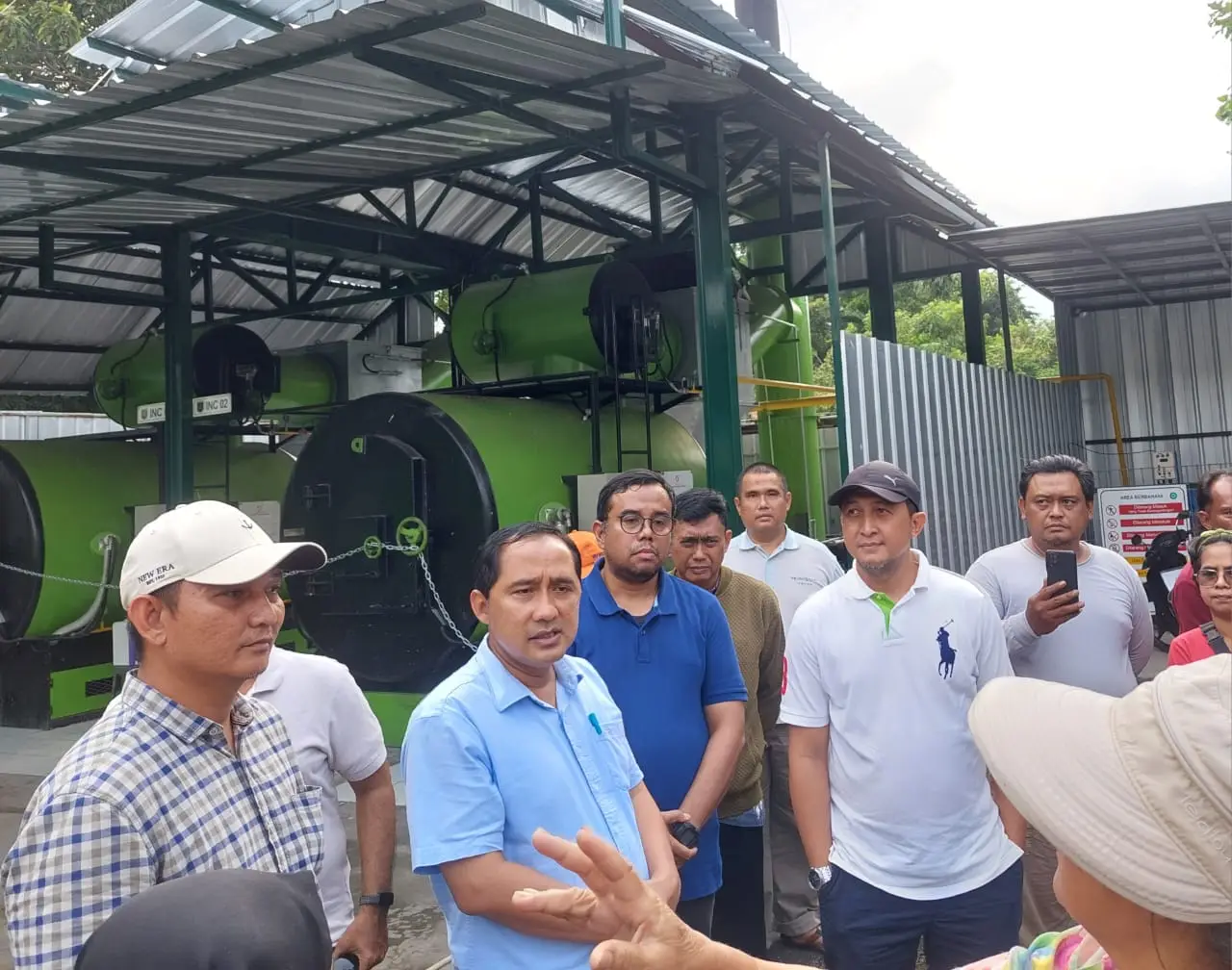 Plh Wali Kota Depok Tinjau Mesin Insinerator, Dengarkan Keluhan Warga