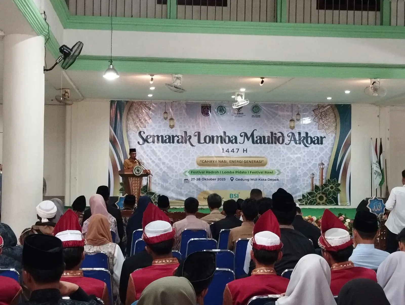 Semarak Lomba Maulid Akbar 1447 H BAZNAS Depok Resmi Dimulai