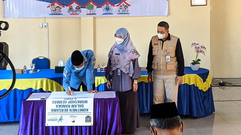 Sawangan Jadi Lokasi Pencanangan Program Gertak Germas Kode Hatiku Besutan Dinkes