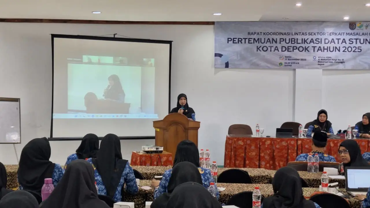 Lewat Publikasi Data Stunting, Pemkot Depok Perkuat Sinergi Lintas Sektor