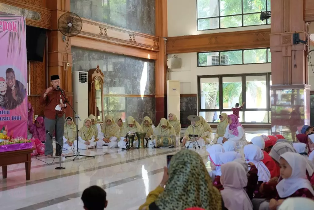 Peringati Milad ke-4, P3I Kota Depok Gelar Santunan Yatim dan Dongeng Bersama
