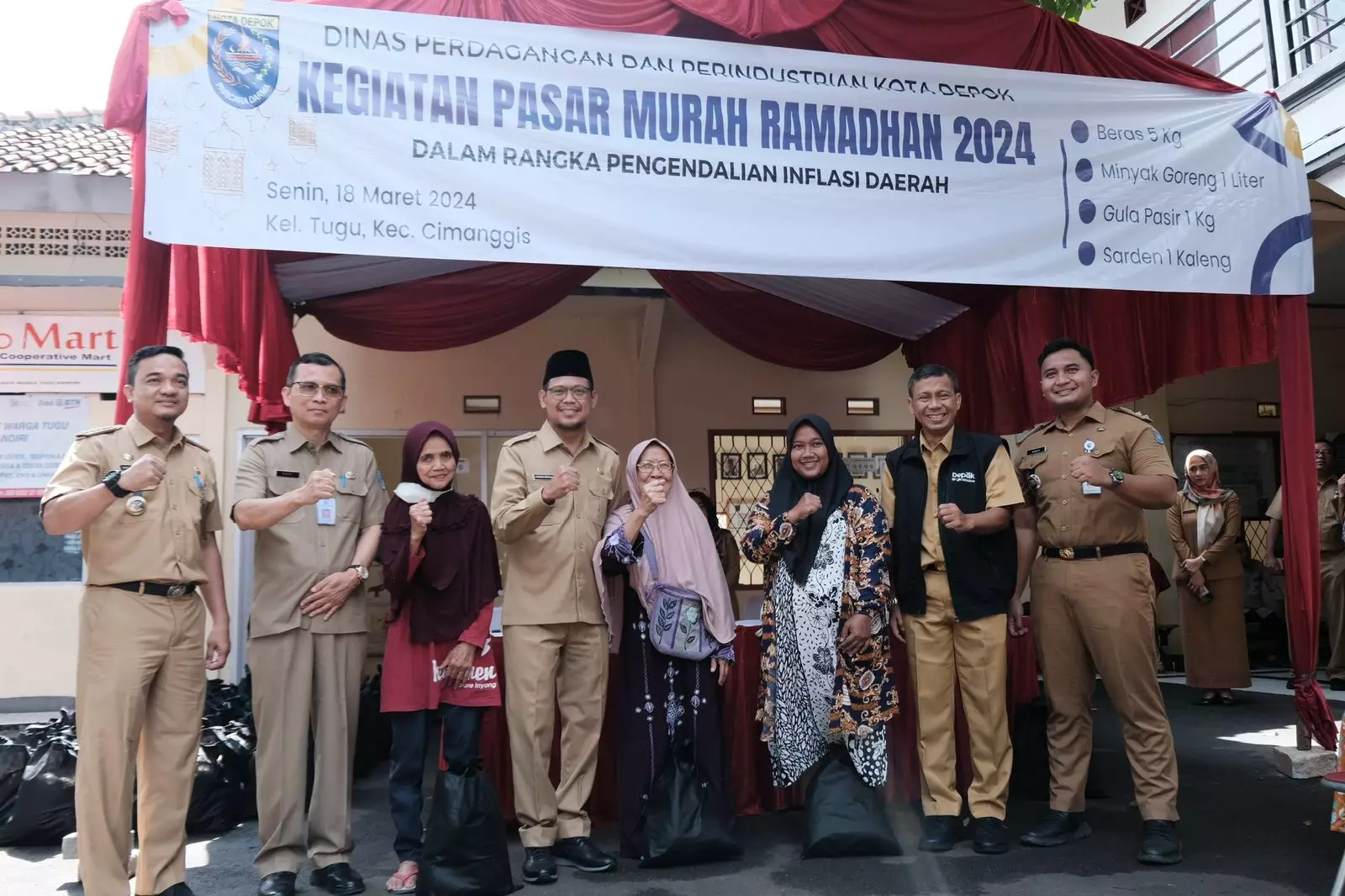 Ringankan Kebutuhan Pokok Warga, Pemkot Depok Gelar Pasar Murah Ramadan
