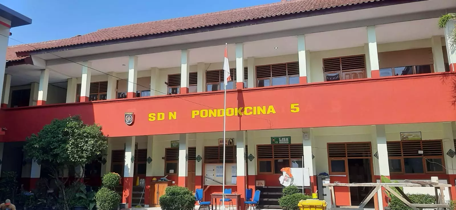 Pembangunan RKB SDN Pondok Cina 5 Rampung Lebih Cepat dari Target