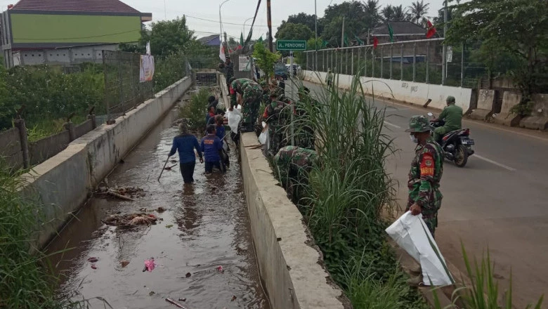 Karya Bakti Kodim 05/08 Depok, DPUPR Libatkan Satu Regu Satgas